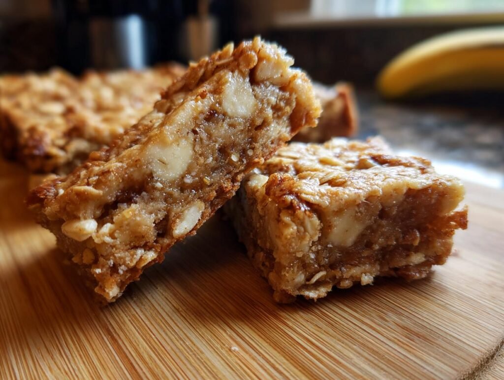 Banana Oatmeal Bars