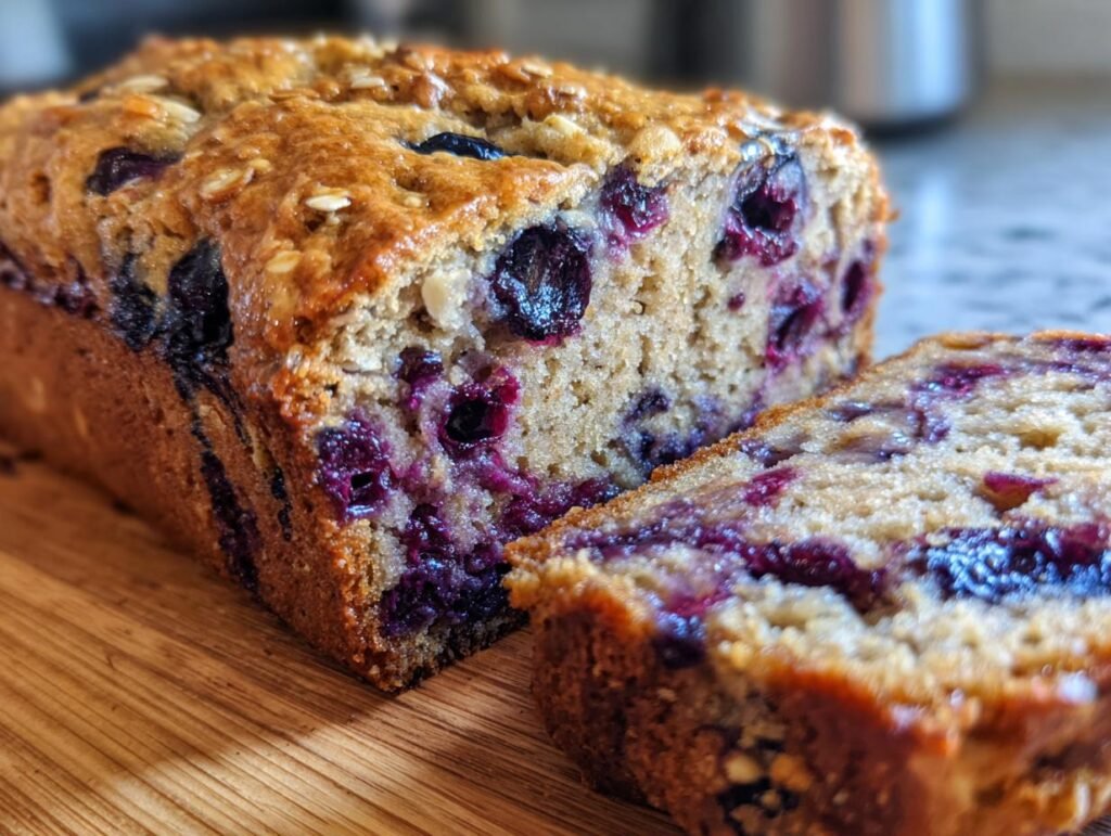 Blueberry Oat Spring Breakfast Bread Recipe