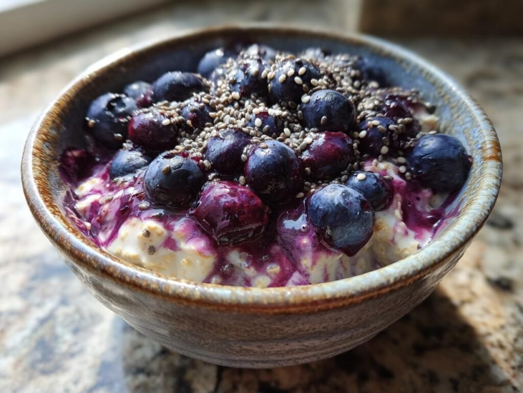 Blueberry Overnight Oats