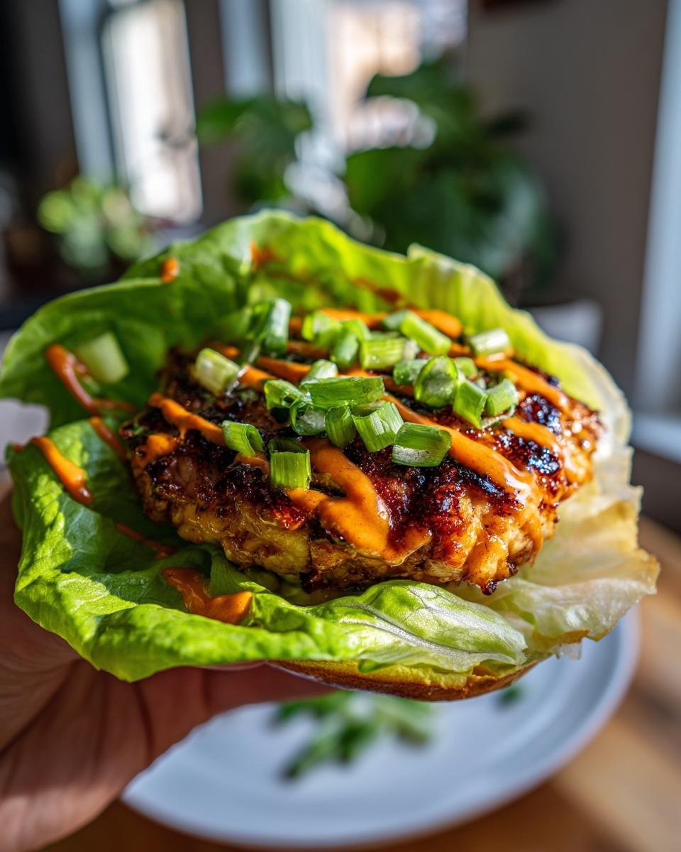 Buffalo Chicken Burgers - detail 1