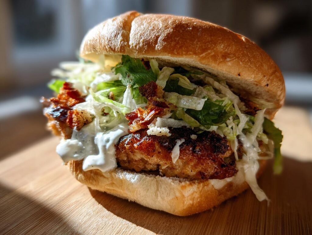 Chicken Caesar Burger