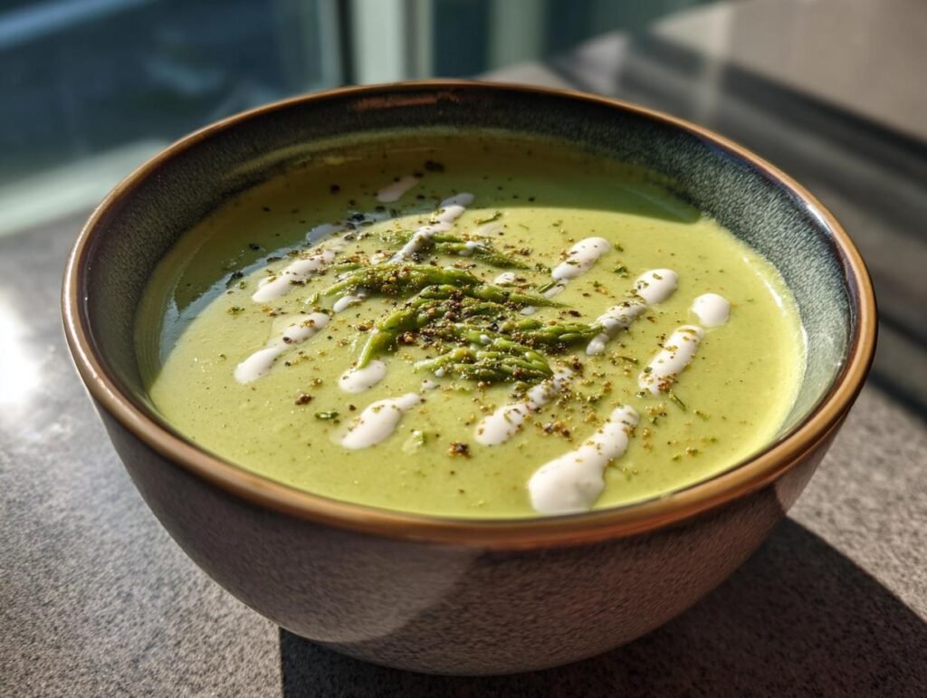 Creamy Asparagus Spring Comfort Soup