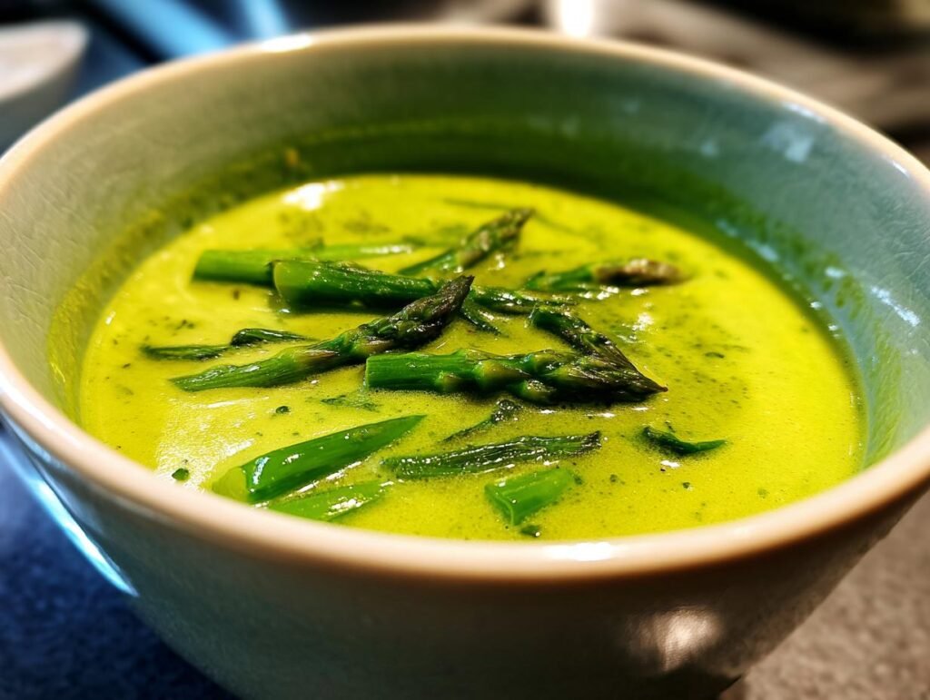 Creamy Asparagus Spring Comfort Soup