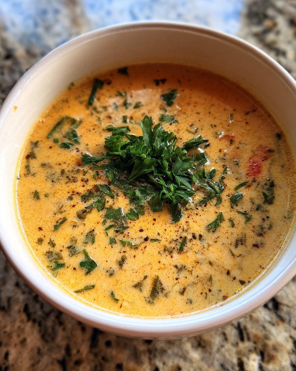 Creamy Baby Potatoes Spring Comfort Soup - detail 2