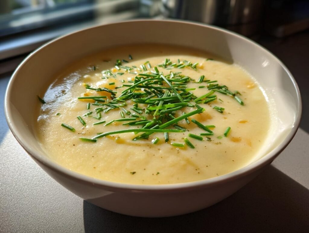 Creamy Baby Potatoes Spring Comfort Soup