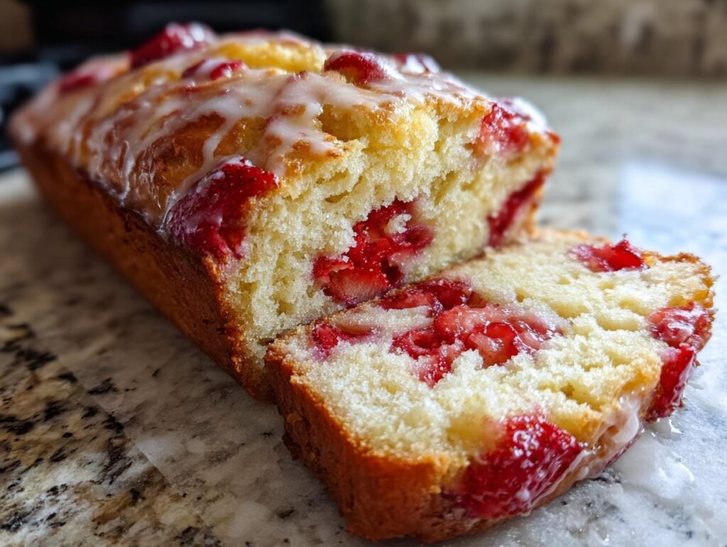 Easy Strawberry Breakfast Bread Perfect for Breakfast