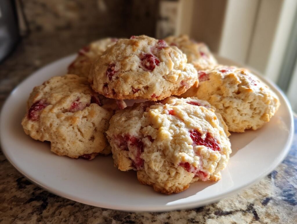 Easy Strawberry Soft Cookies Perfect for Breakfast