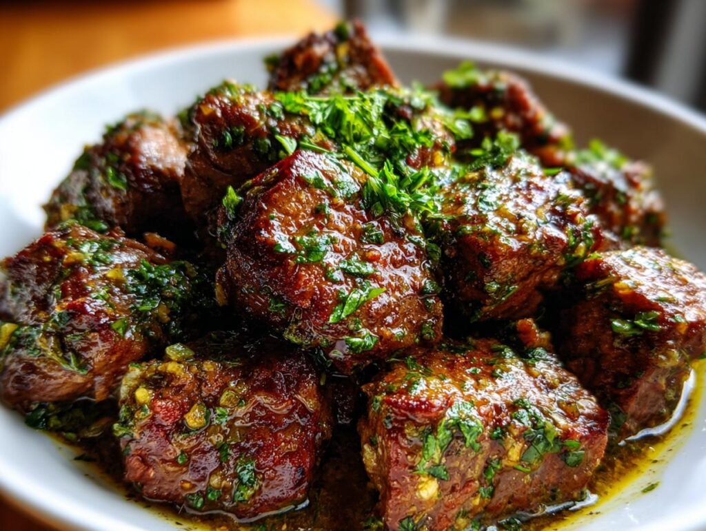 Garlic Butter Steak Bites