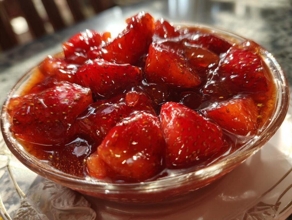 Golden Strawberry Magic Straight From Your Kitchen