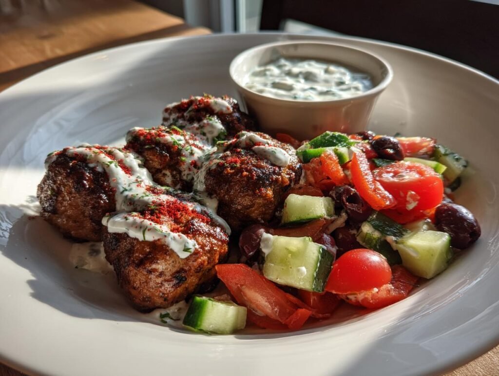 Greek Chicken Meatballs