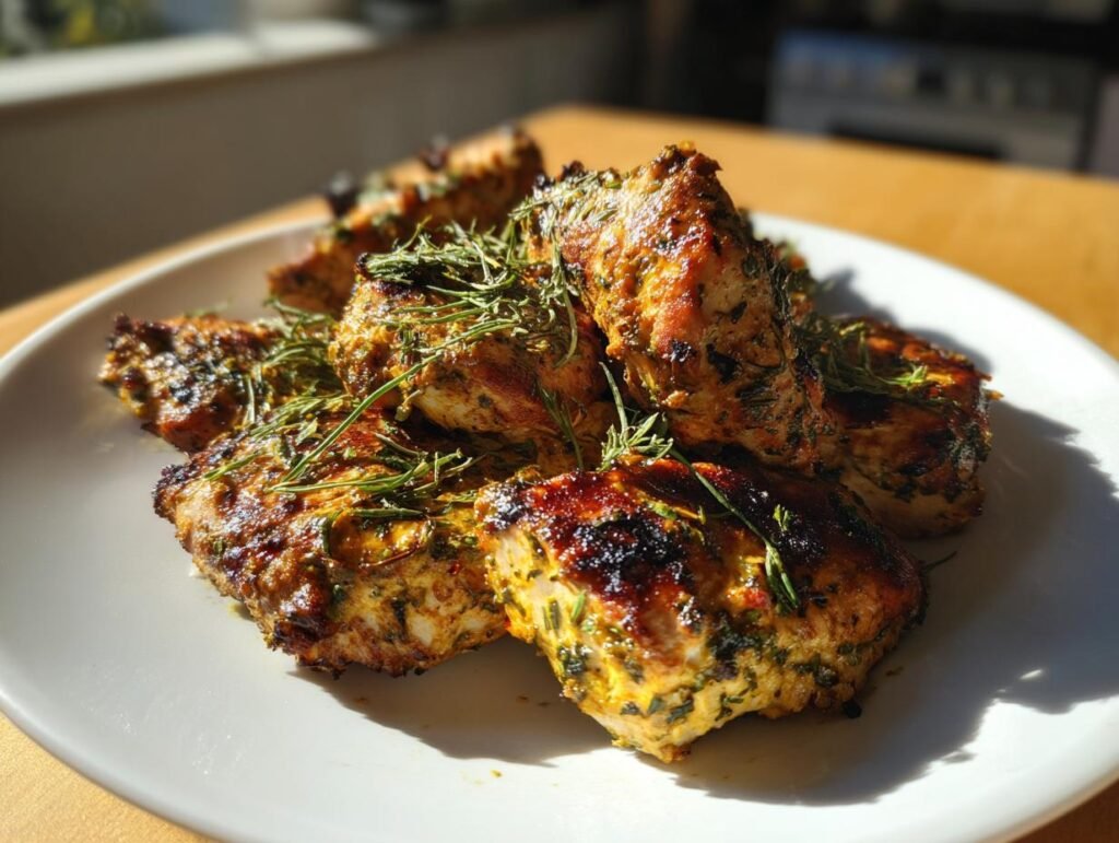 Greek Yogurt Marinated Chicken