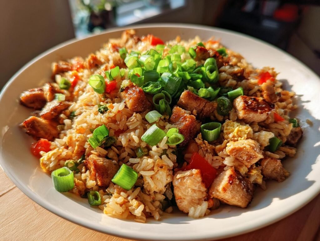 Hibachi Chicken with Fried Rice