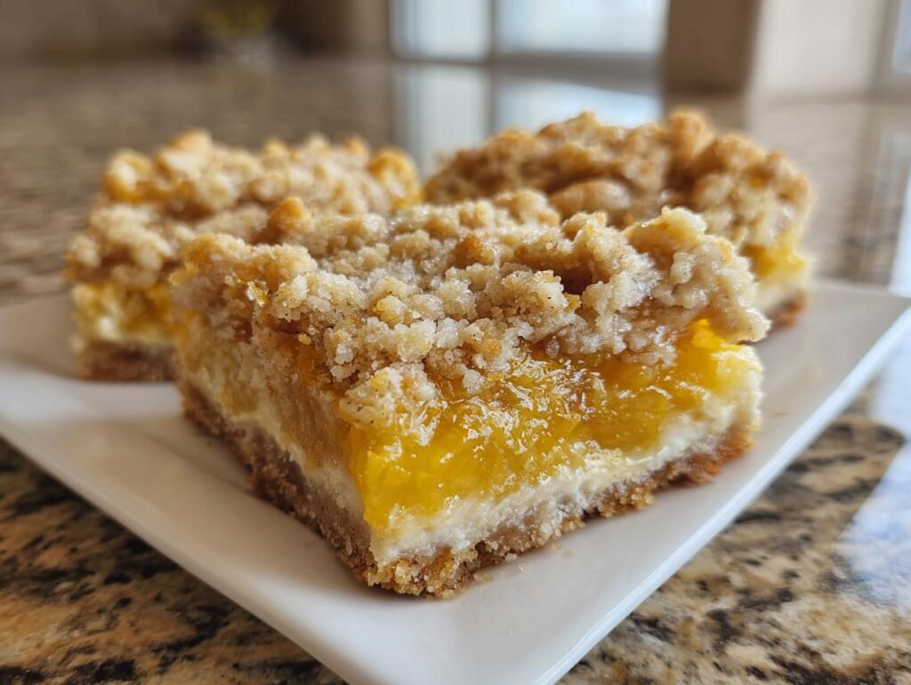 Lemon Crumble Dessert Bars for Spring