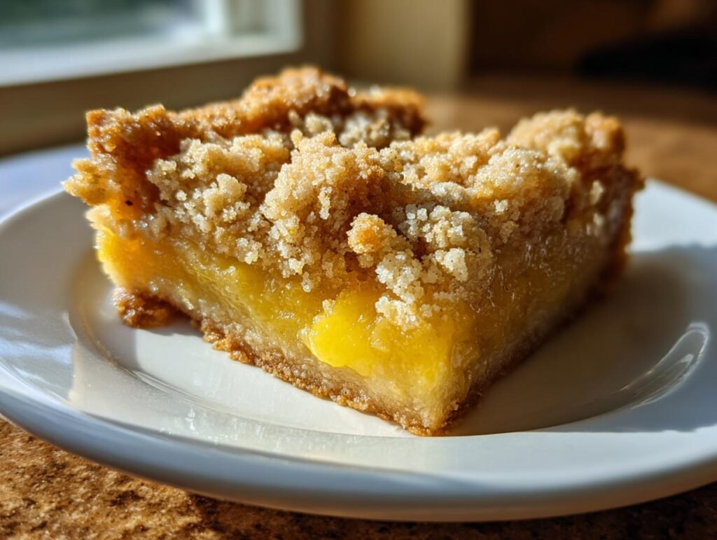 Lemon Crumble Dessert Bars for Spring