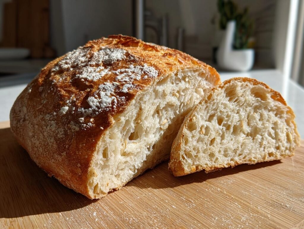 Lemon Oat Spring Breakfast Bread Recipe