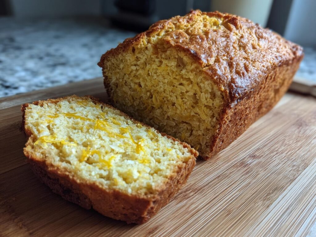 Lemon Oat Spring Breakfast Bread Recipe