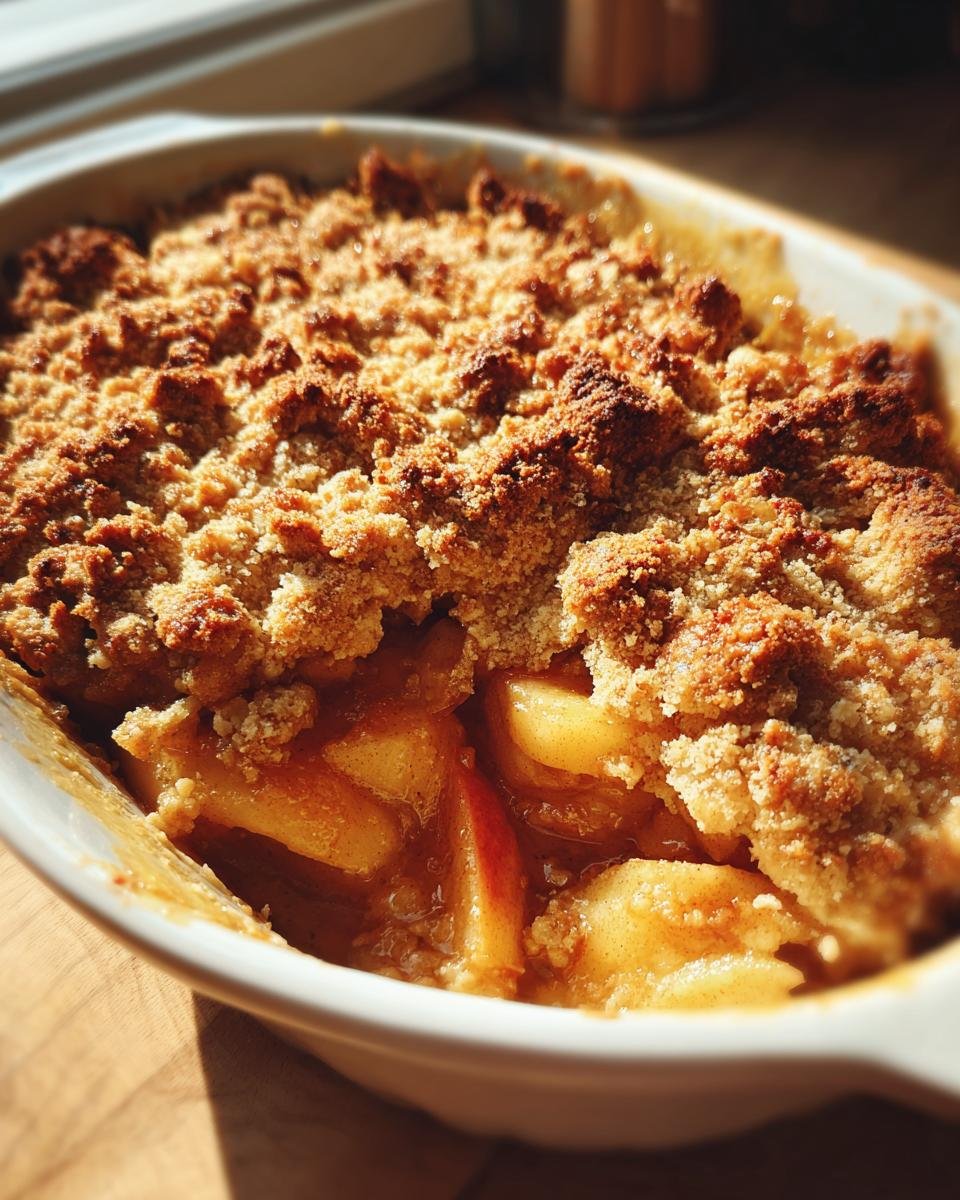 Old Fashioned Easy Apple Crisp - detail 1