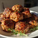 Oven Baked Meatballs