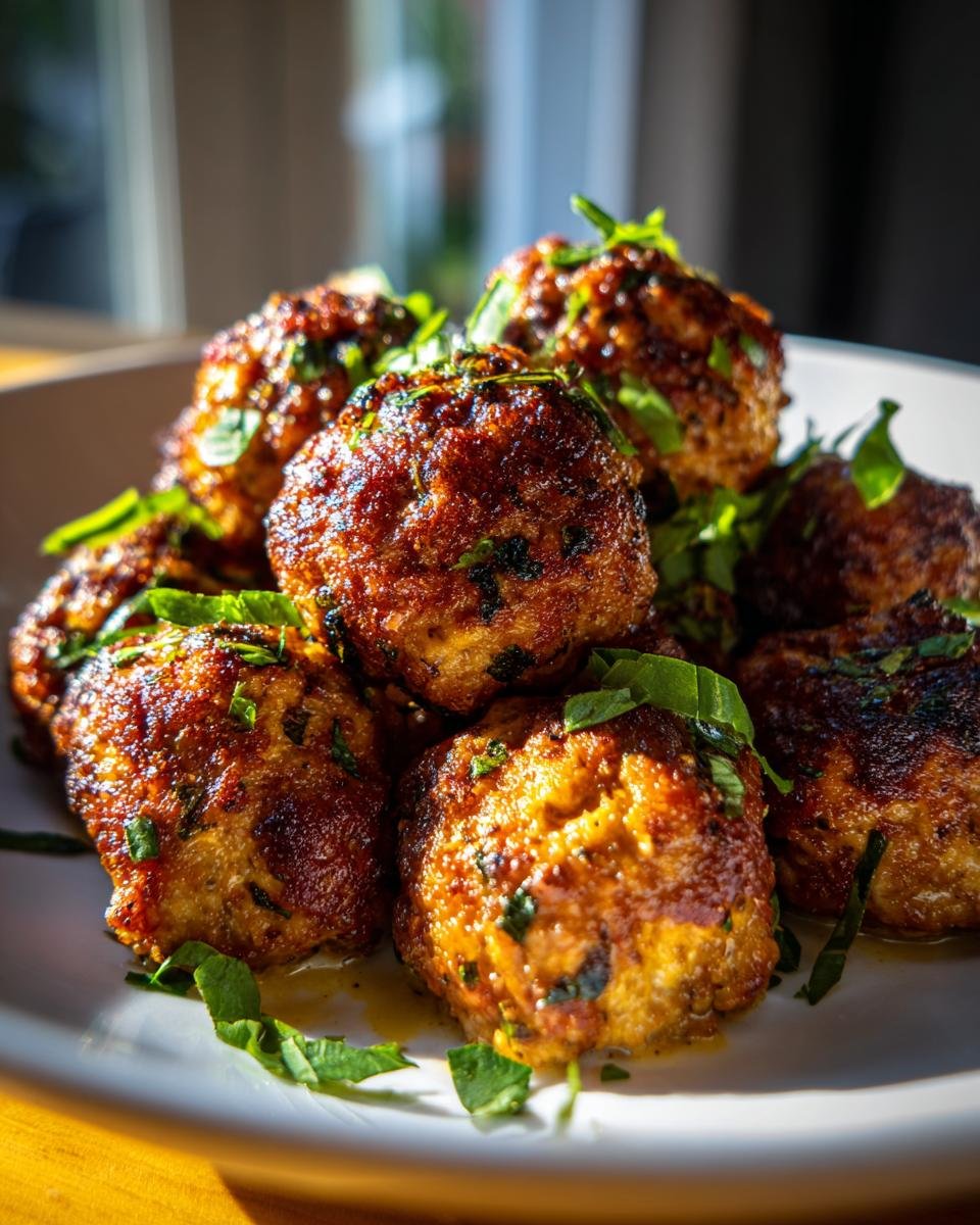 Oven Baked Meatballs - detail 2