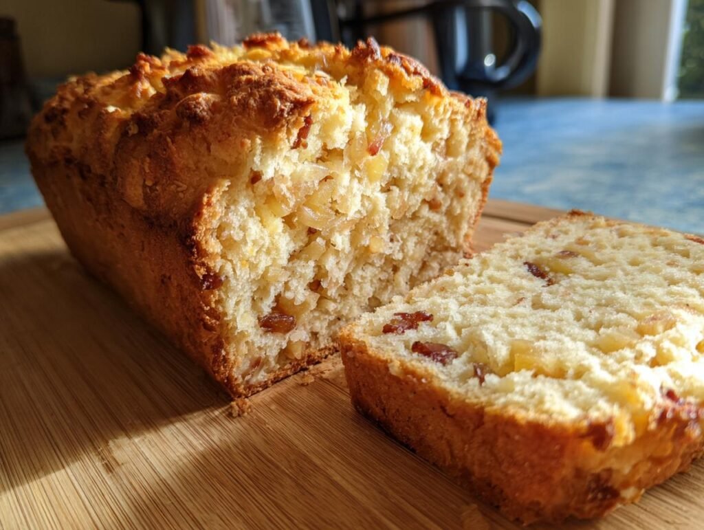 Pineapple Oat Spring Breakfast Bread Recipe
