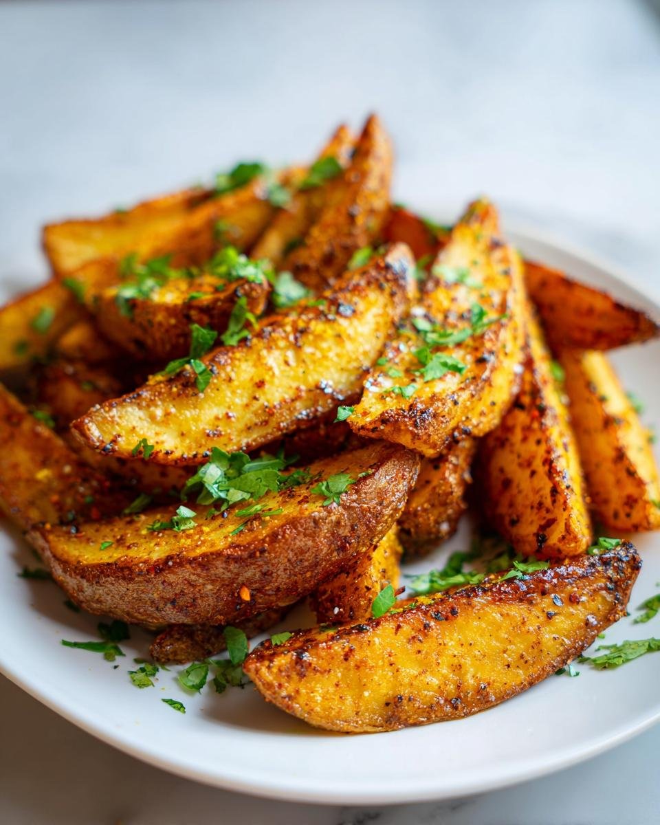 Seasoned Baked Potato Wedges - detail 1
