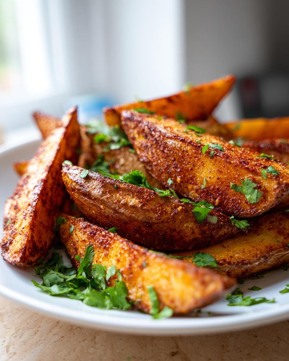 Seasoned Baked Potato Wedges - detail 2