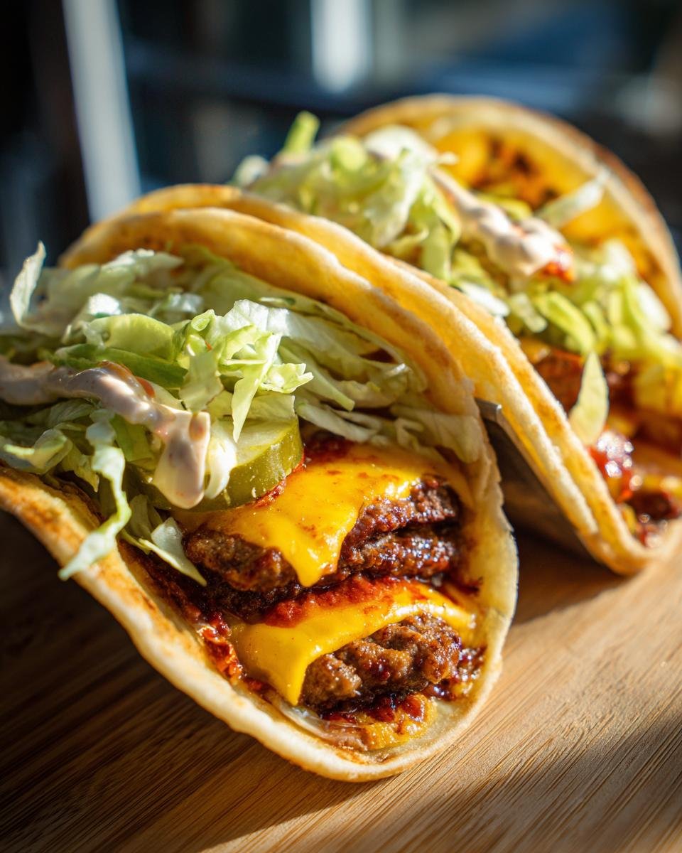 Smash Burger Tacos - detail 1