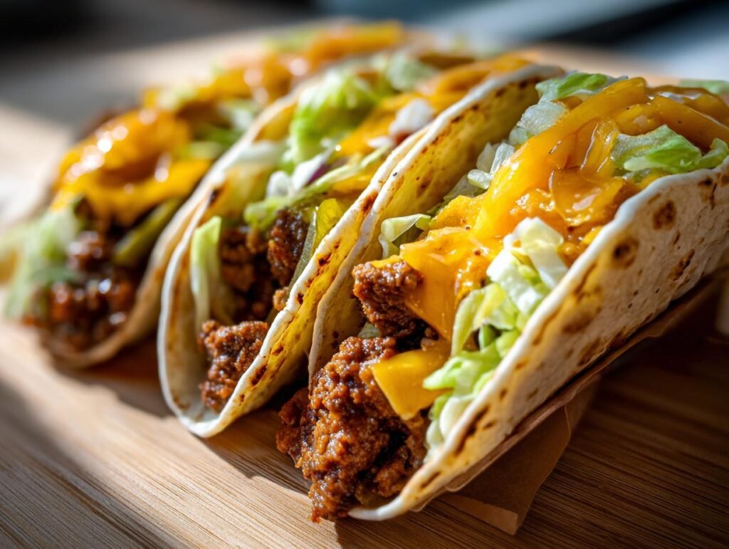 Smash Burger Tacos