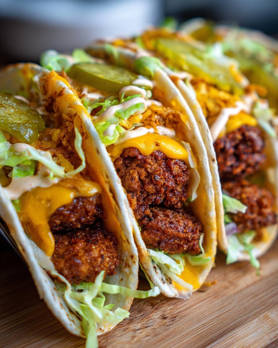 Smash Burger Tacos - detail 2