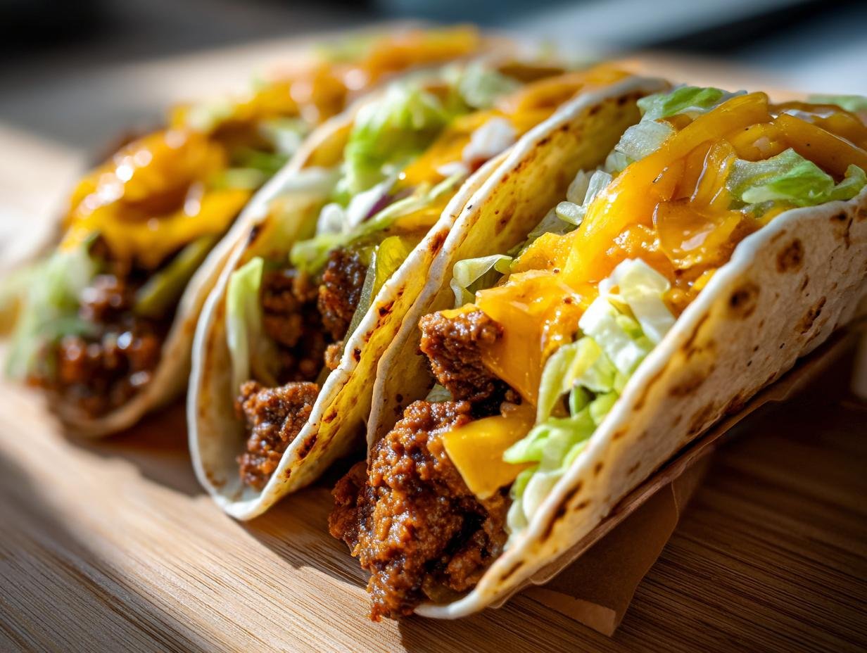 Smash Burger Tacos