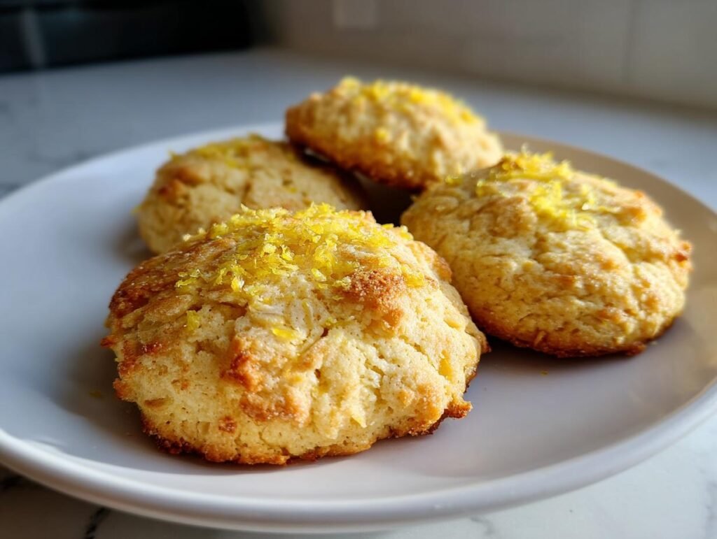 Soft Lemon Baked Oats Cookies Everyone Loves