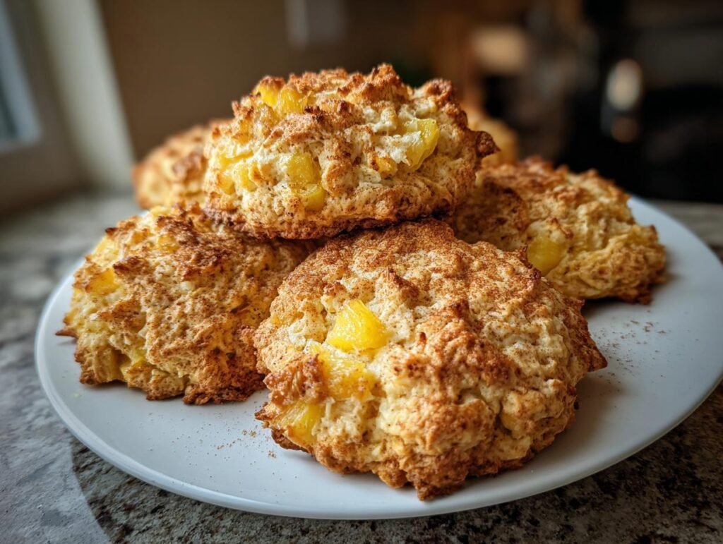 Soft Pineapple Baked Oats Cookies Everyone Loves