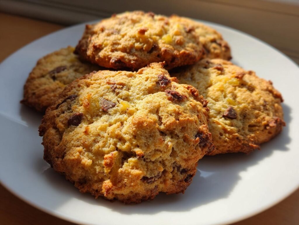 Soft Pineapple Baked Oats Cookies Everyone Loves