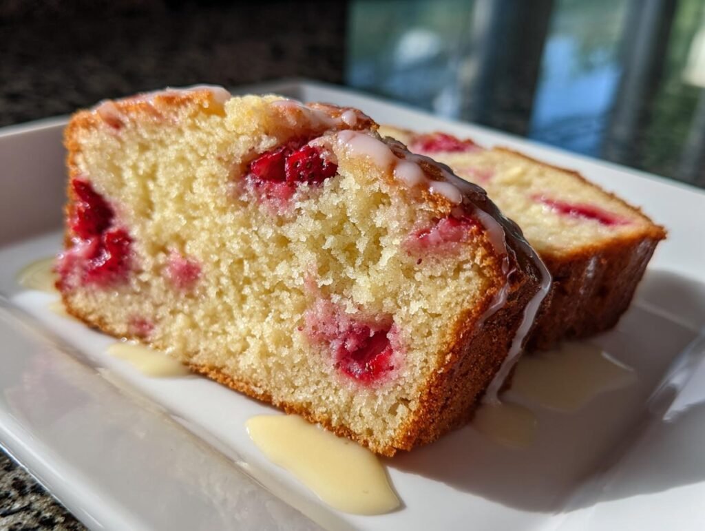 Soft Strawberry Breakfast Bread Simple and Delicious