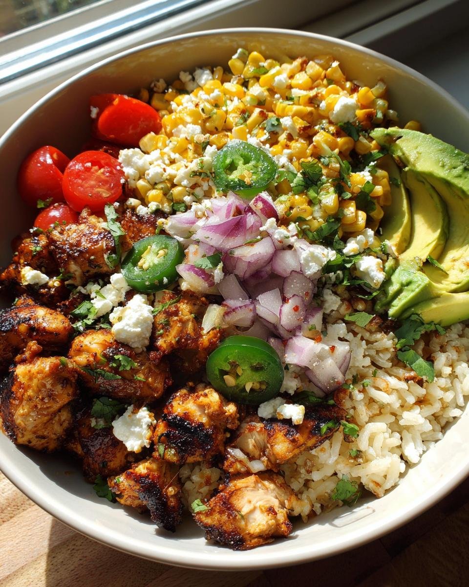 Street Corn Chicken Rice Bowl - detail 1