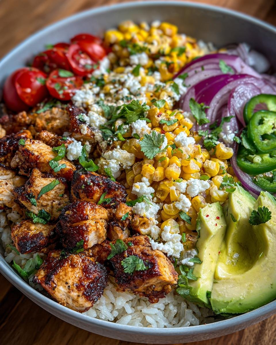 Street Corn Chicken Rice Bowl - detail 2