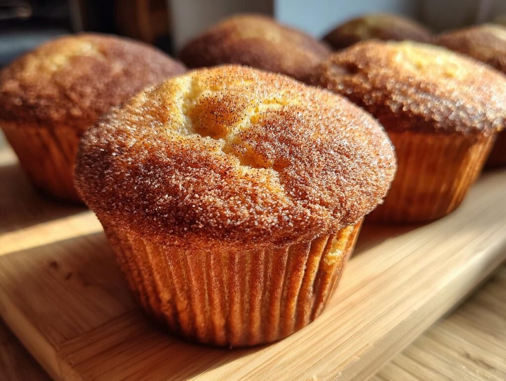 Fluffy Easy Cinnamon Breakfast Muffins