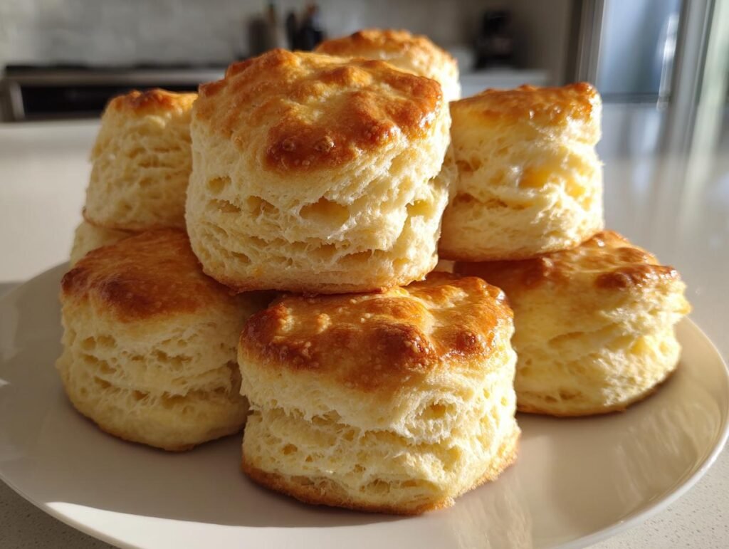 Golden Buttery Dinner Biscuits